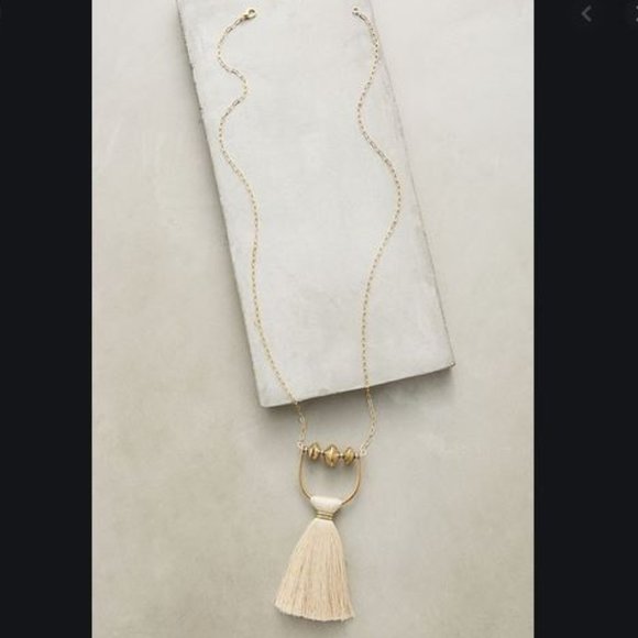 Anthropologie Jewelry - Anthropologie Salt Empire Tassel chain necklace